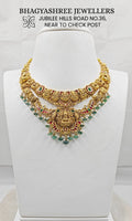 Kundan Nakshi short necklace