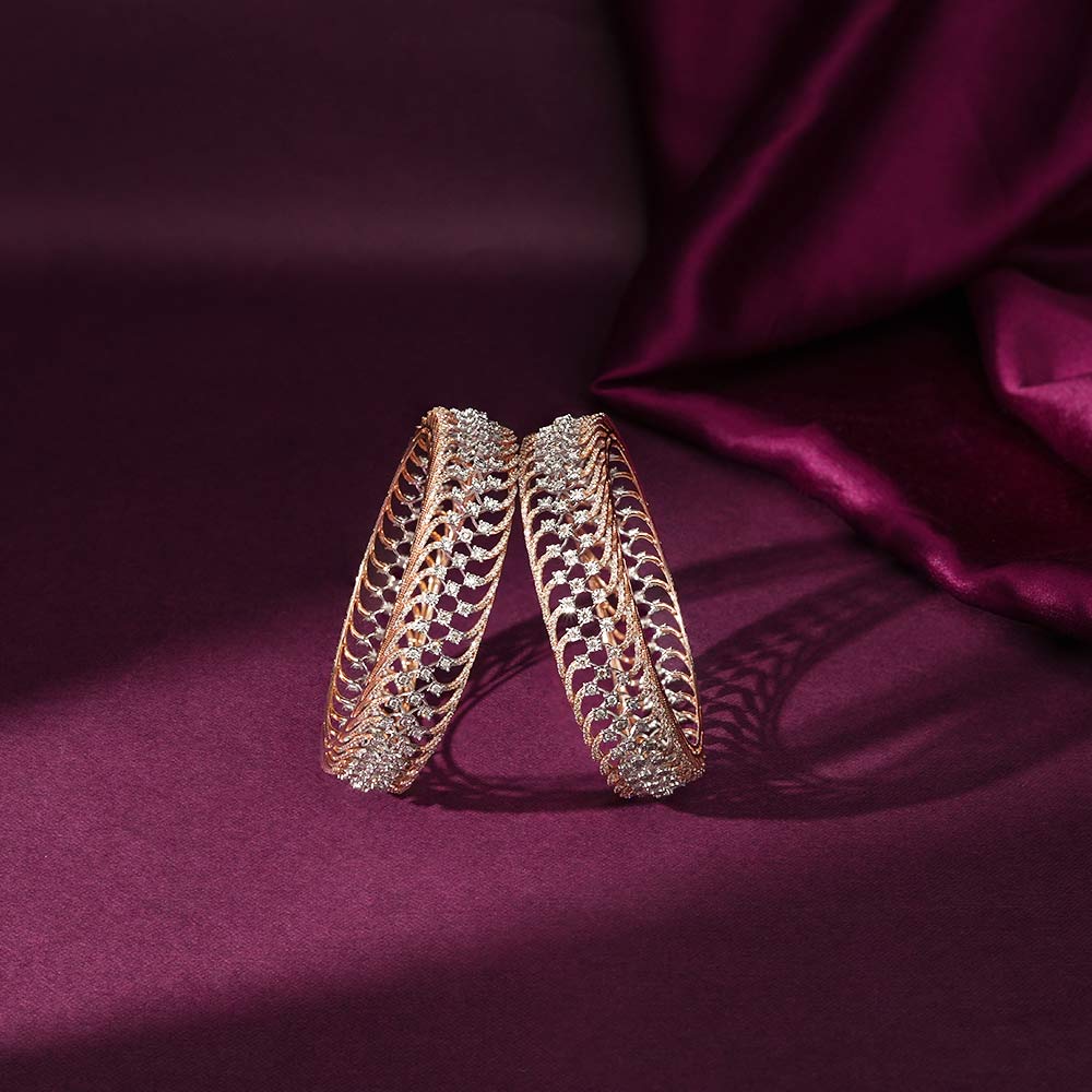 Diamond Bangles