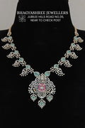 diamond mango necklace